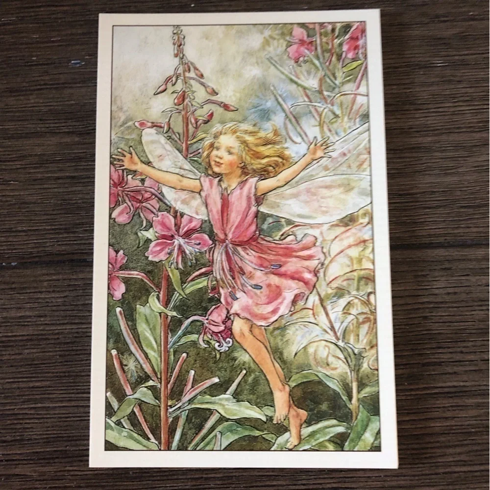 Garden Flower Fairies by: Cicely Mary Barker postcard set #18
